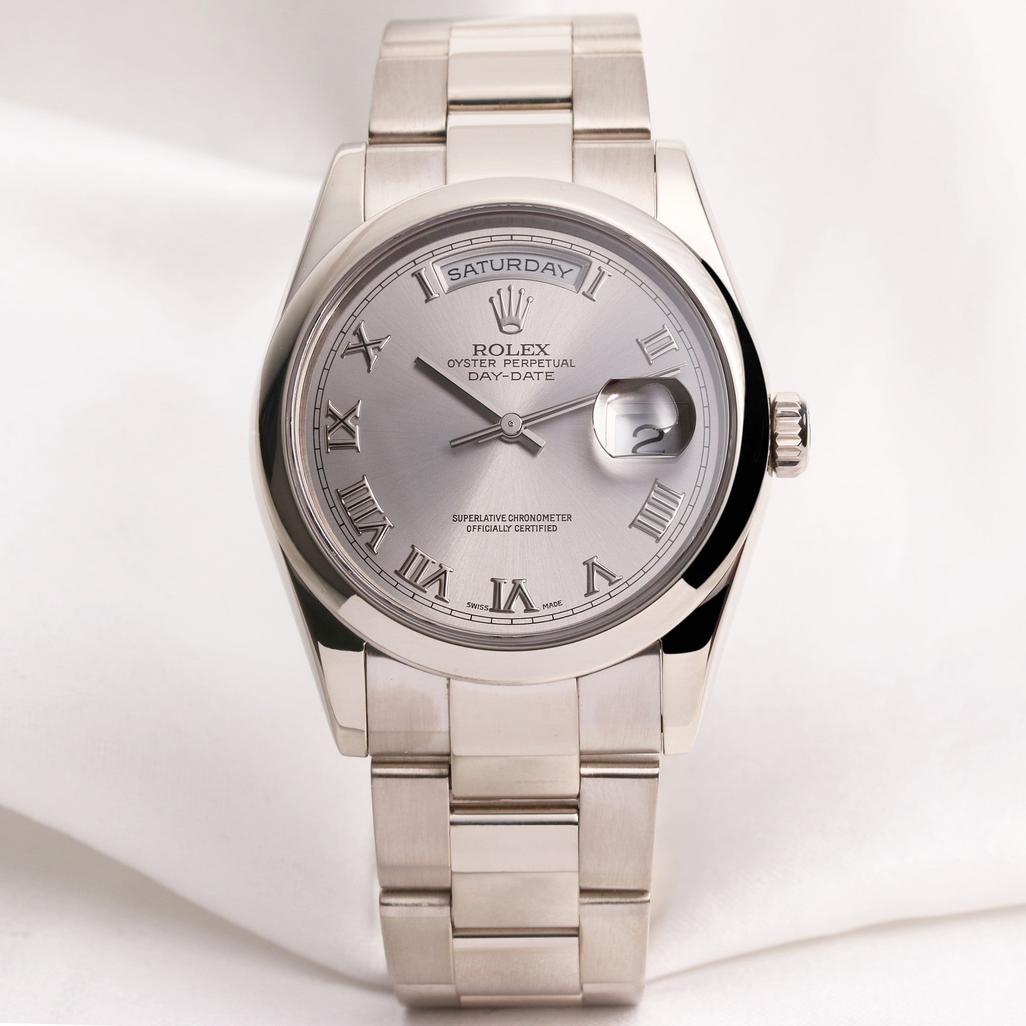 rolex_day-date_118209_18k_white_gold_second_hand_watch_collectors_1