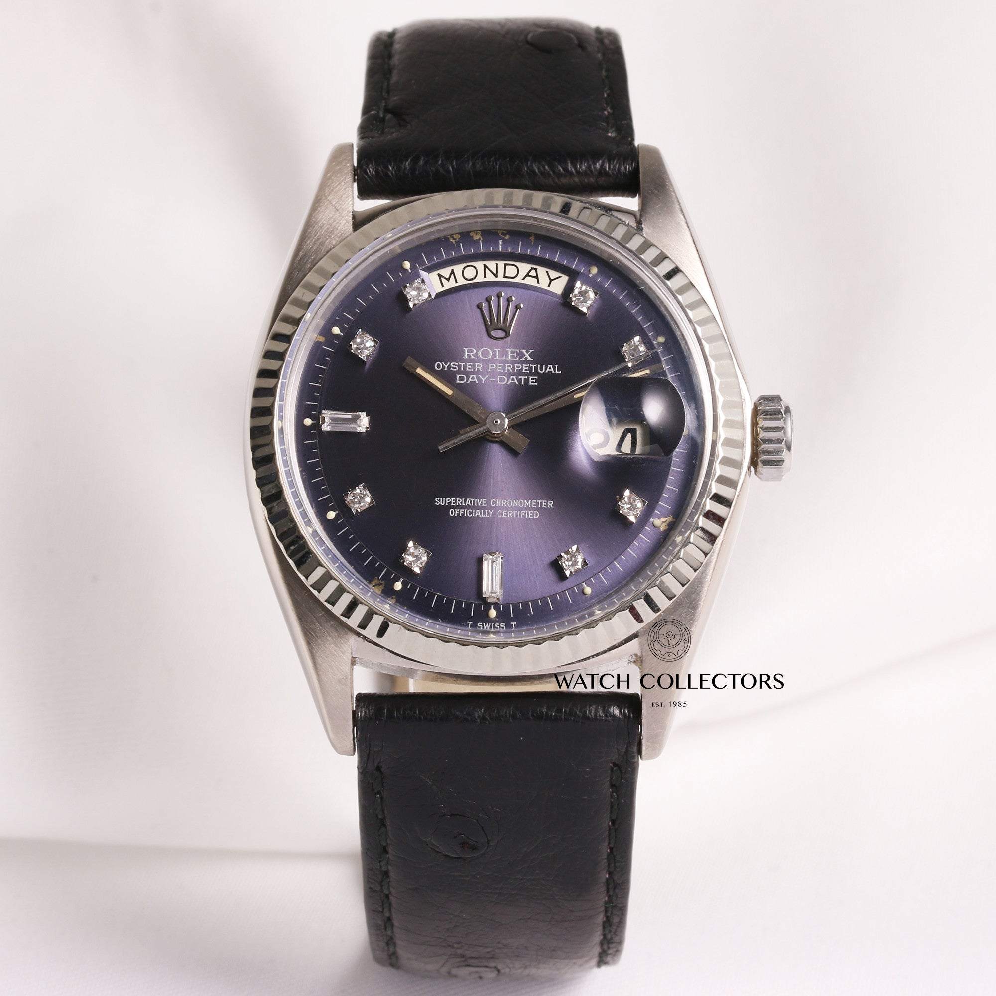 rolex_day-date_1803_18k_white_gold_diamond_dial_second_hand_watch_collectors_1