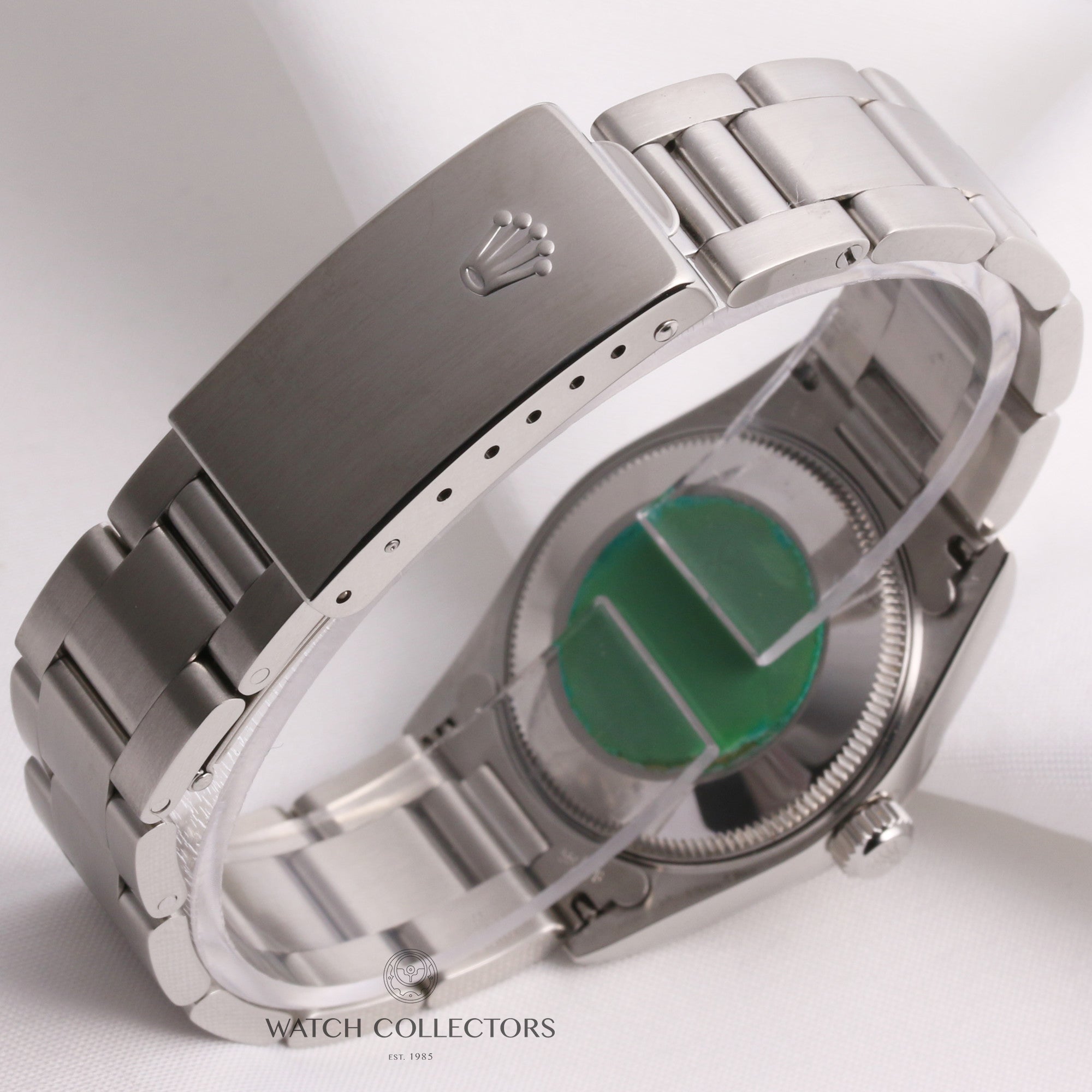 rolex_midsize_oyster_perpetual_black_dial_77080_stainless_steel_second_hand_watch_collectors_5