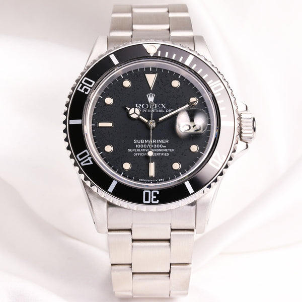 rolex_submariner_16800_stainless_steel_second_hand_watch_collectors_1
